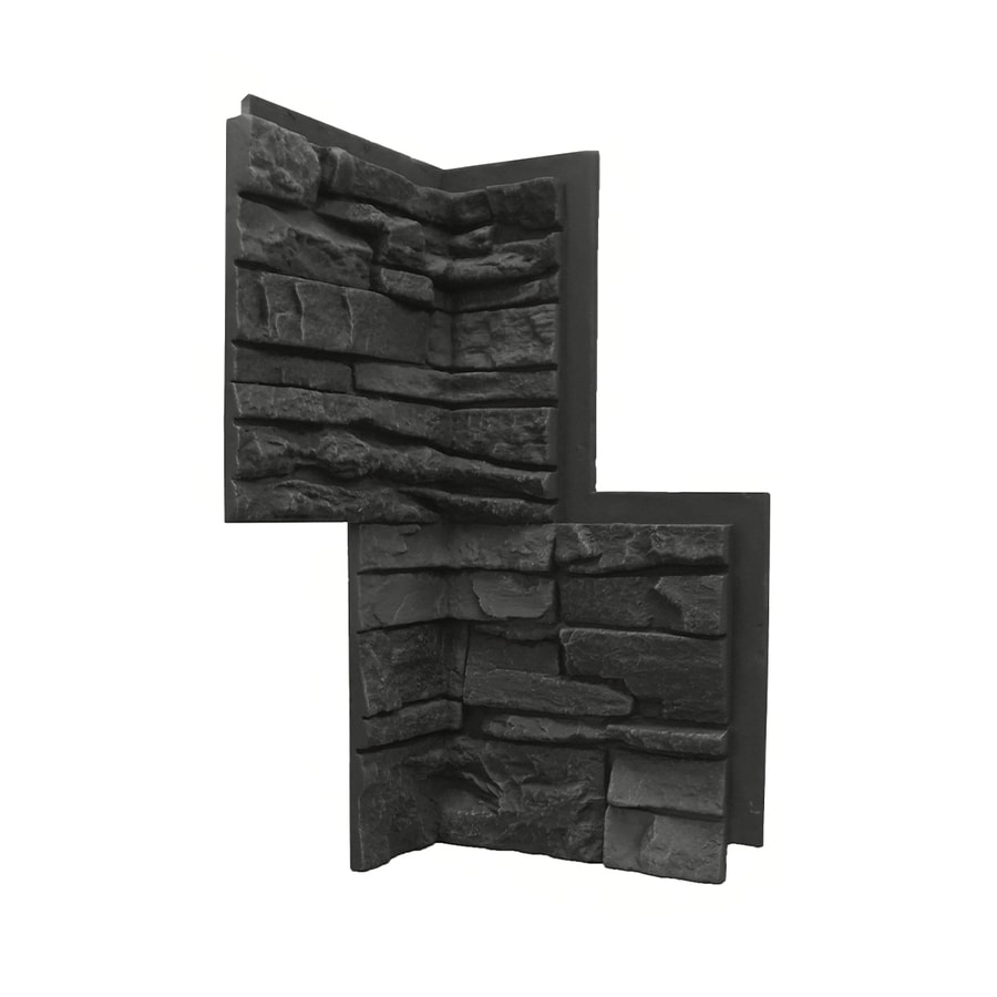 GenStone GenStone Stacked Stone Iron Ore Inside Corner 2-sqft Faux ...