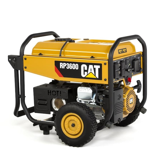 Cat RP Series 4500-Watt Gasoline Portable Generator with Caterpillar ...