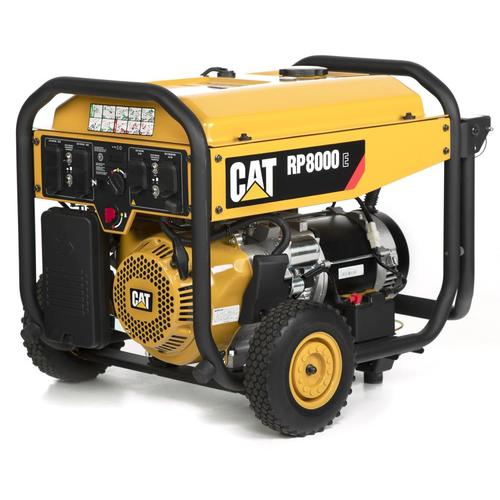 Cat RP 8000 Watt Gasoline Portable Generator with 