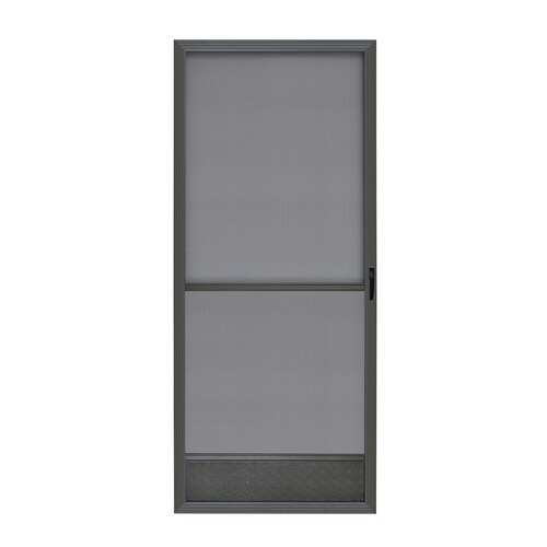 Reliabilt 6010 Bronze Aluminum Frame Hinged Screen Door Common