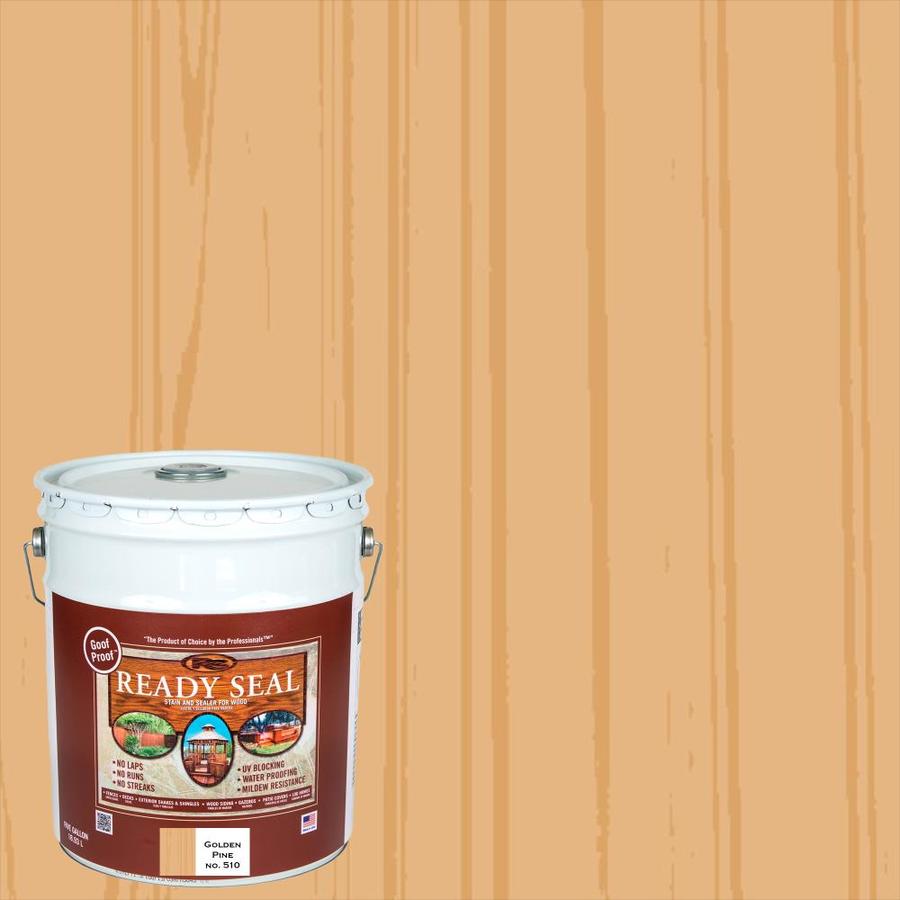 Natural Cedar Oil-based New Exterior Wood Stain Sealer No Runs Streaks 5 Gal