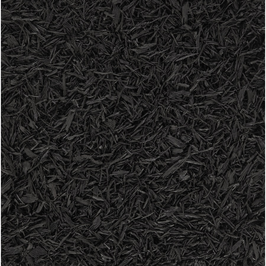 Rubberific 80-cu ft Black Rubber Bulk Rubber Mulch (IPEMA Certified) at
