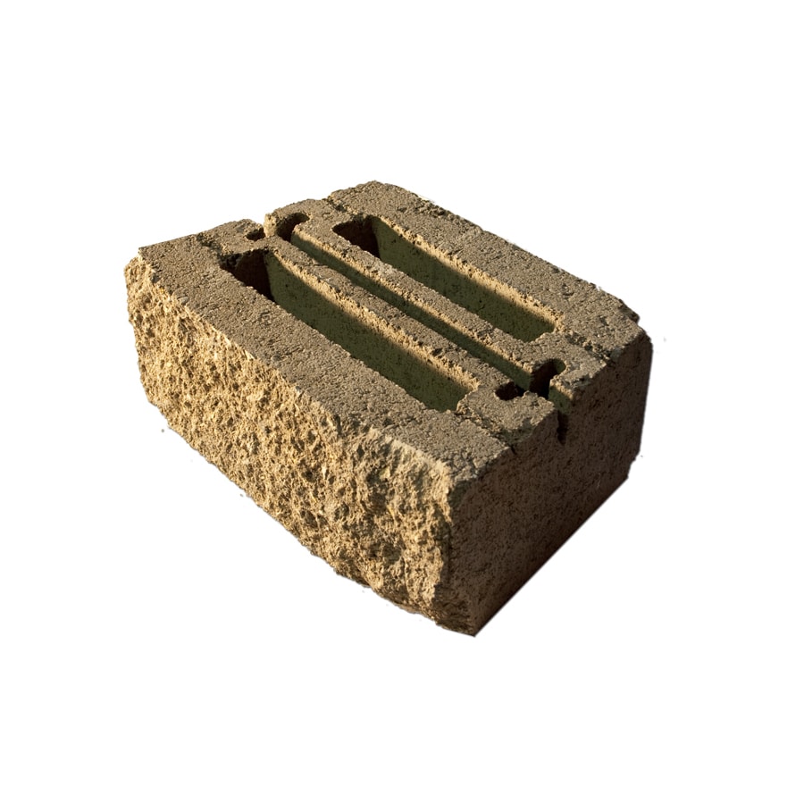 Allen Roth Brown Charcoal Verazzo Retaining Wall Block Common 16 In X 6 In Actual 16 In X 6184