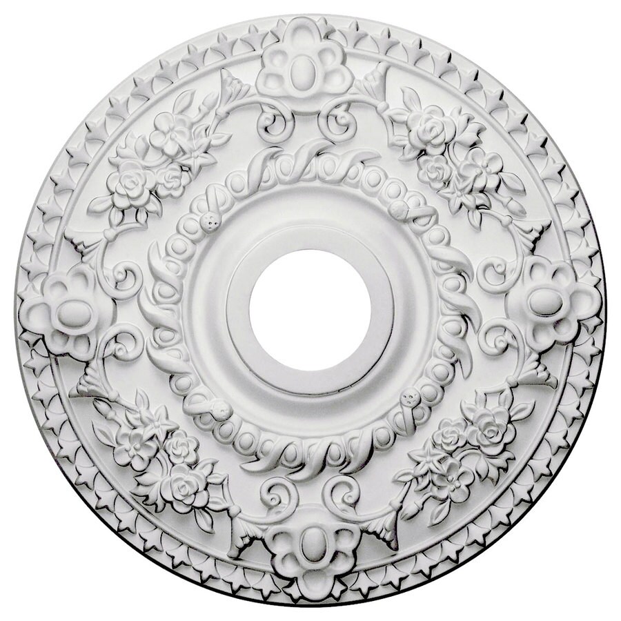 Rose 18 In X 18 In Primed Polyurethane Ceiling Medallion