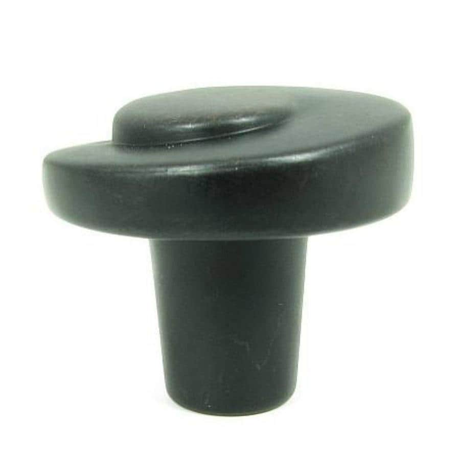Stone Mill Hardware Hawthorne 1.13-in Oil-Rubbed Bronze Round ...