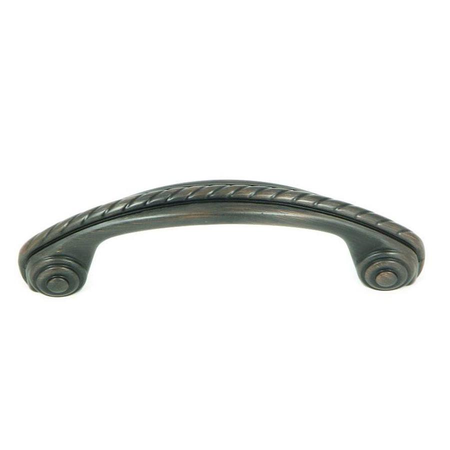 Stone Mill Hardware Rope 3-in Center To Center Oil-rubbed Bronze Arch 