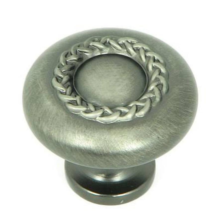 Stone Mill Hardware Rope 1 25 In Weathered Nickel Round