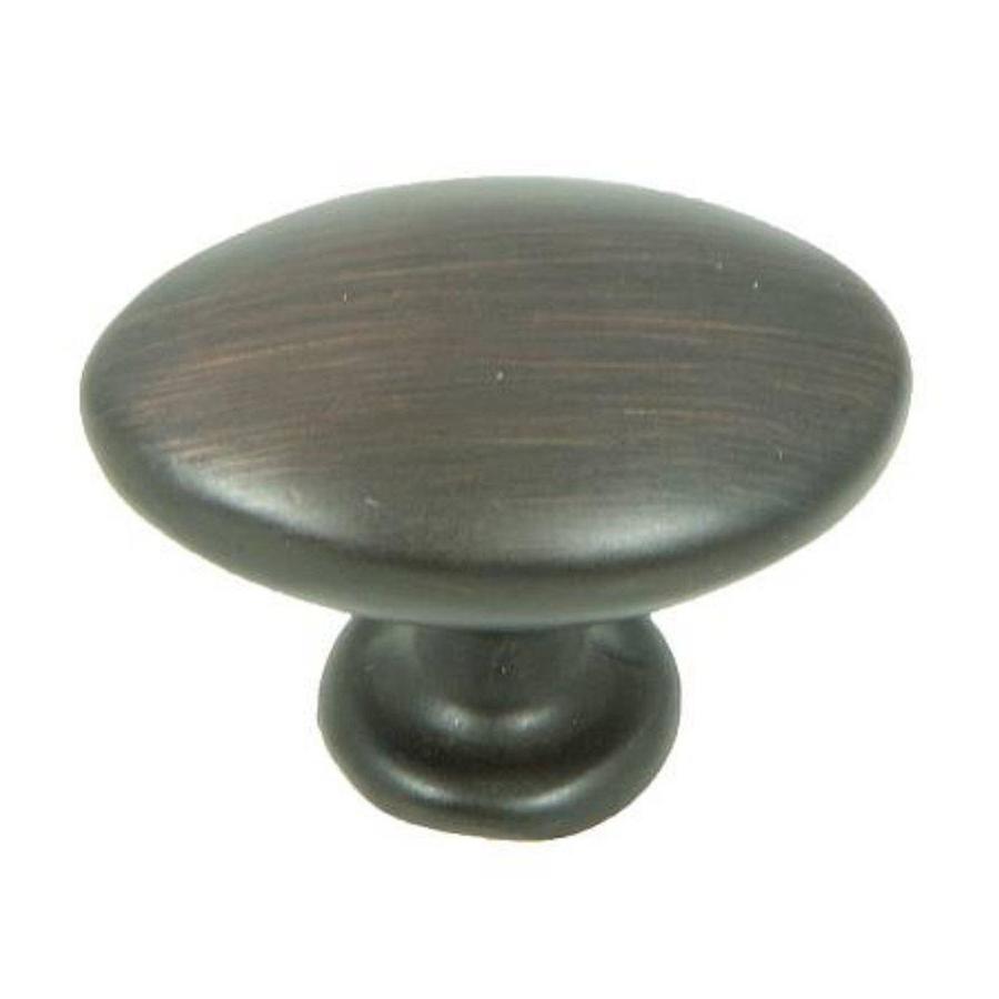 Stone Mill Hardware York OilRubbed Bronze Oval Knob at