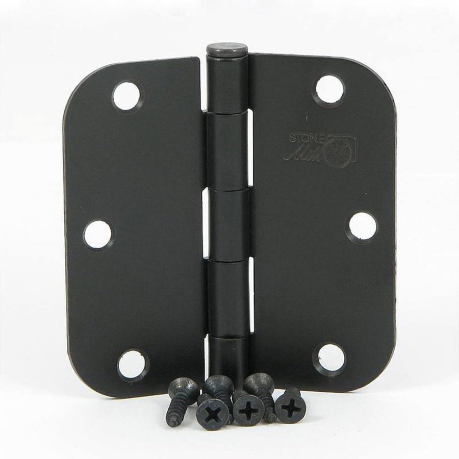 Stone Mill Hardware 3-1/2-in Oil-Rubbed Bronze 5/8-in Radius Mortise ...