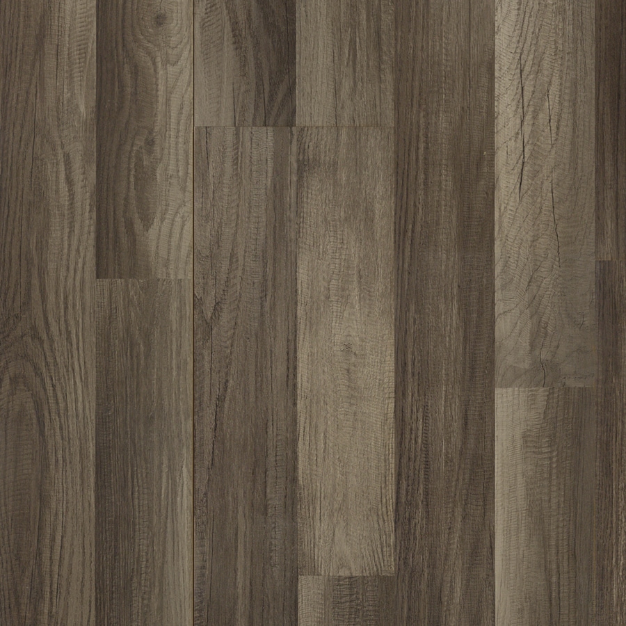 Shop Style Selections 7.59-in W x 4.23-ft L Aged Gray Oak Smooth ...