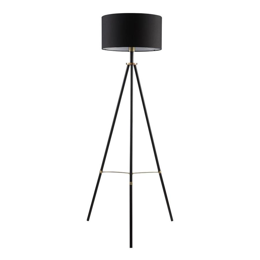 black tripod floor lamp