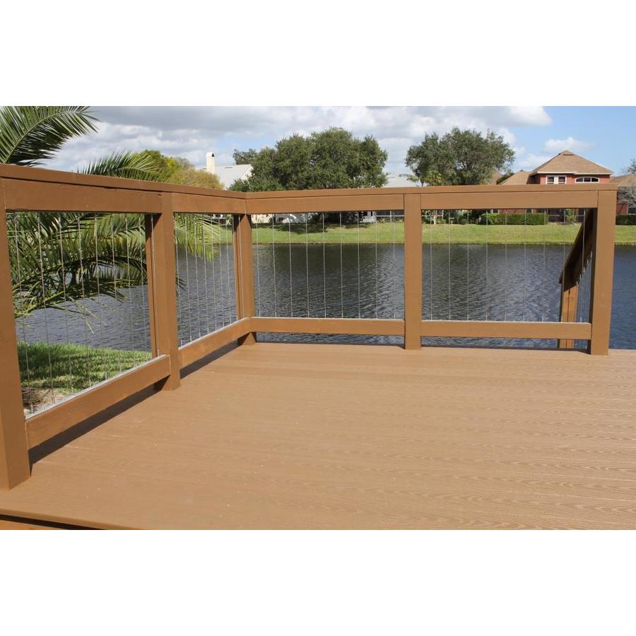 DOLLE Insta-Rail 2.55-ft Stainless Steel Cable Rail Kit at Lowes.com Dolle Usa Vertical Stainless Steel Cable Railing Kit High Railings