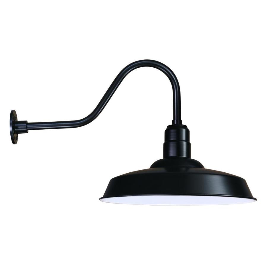 Brooster 18 In W 1 Light Black Modern Contemporary Arm Hardwired Brooster 18 In W 1 Light Black Modern Contemporary Arm Hardwired Standard Wall
