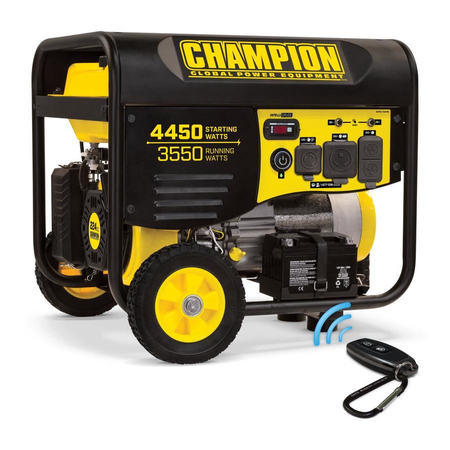 Champion Power Equipment 3550-Watt Gasoline Portable Generator with ...