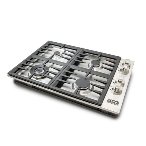 ZLINE KITCHEN & BATH Professional 30in 4 Burners Stainless Steel Gas