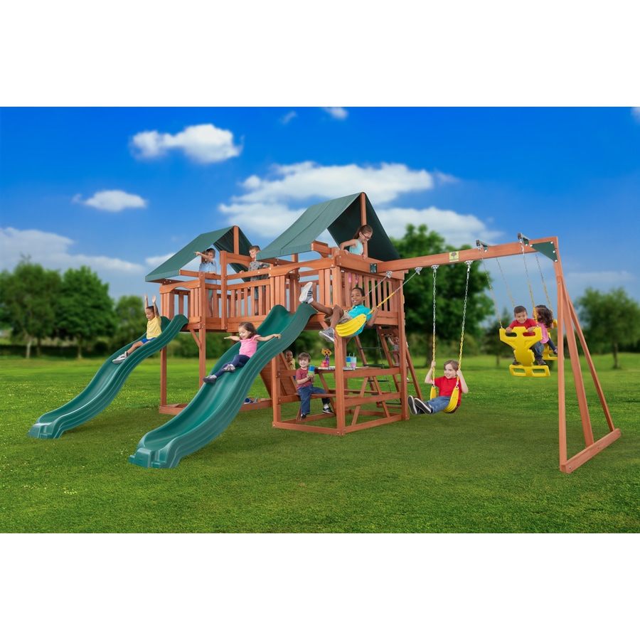 customizable non wood playsets