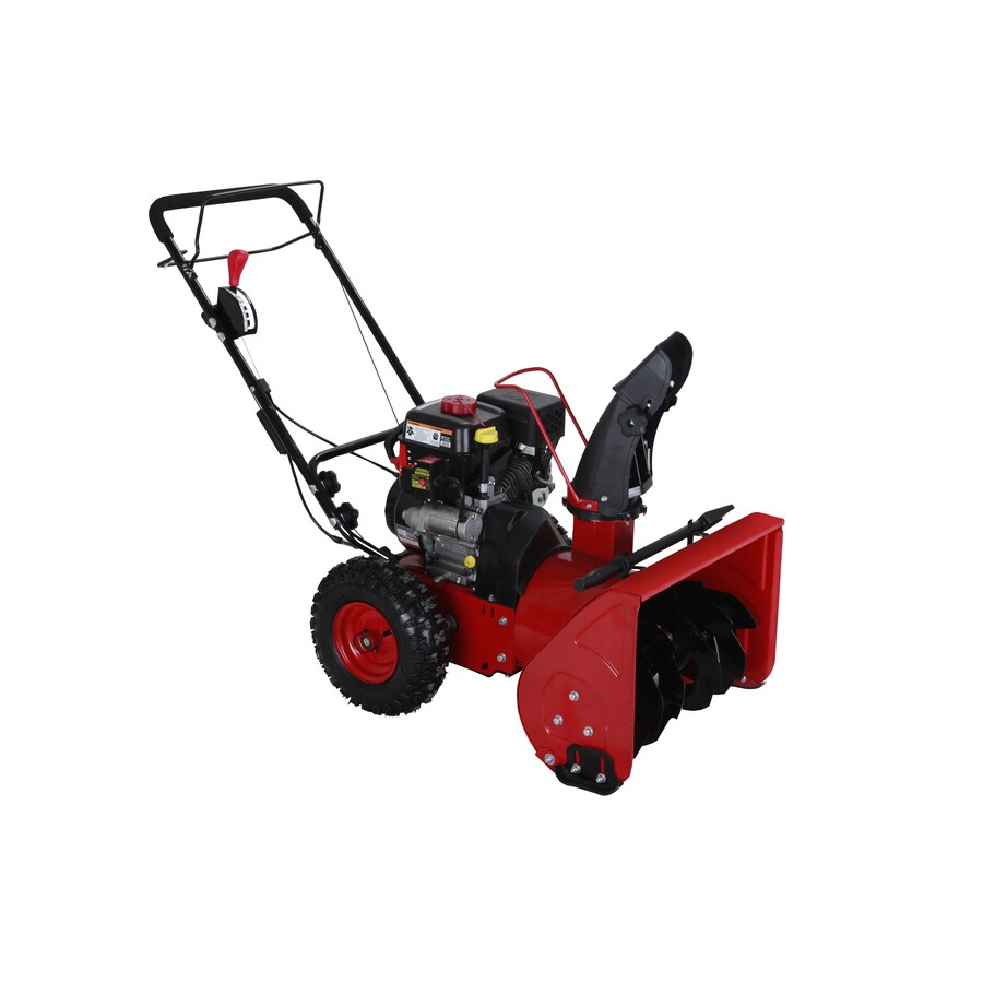 Power Smart 208cc 24in TwoStage Electric Start Gas Snow Blower in the Gas Snow Blowers