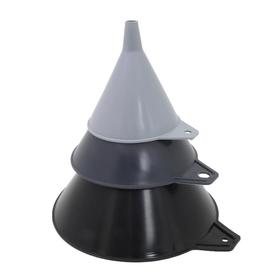 UPC 817739010107 product image for Hopkins 3-Piece Assorted Funnels | upcitemdb.com