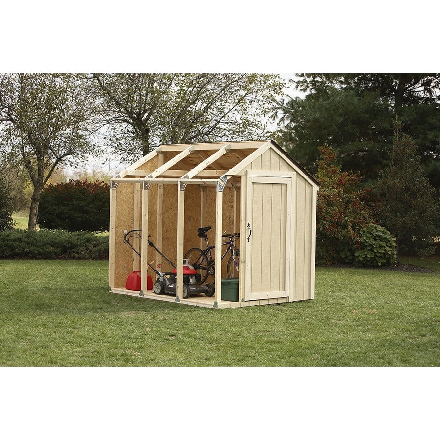 hopkins 8-ft x 7-ft metal storage shed expansion kit at