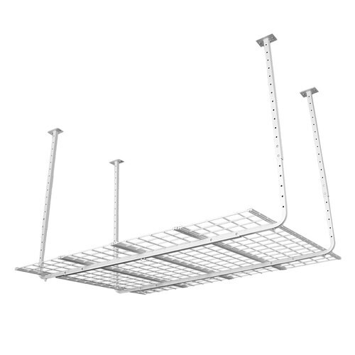 Hyloft 60 In W X 45 In D White Steel Overhead Garage Storage At