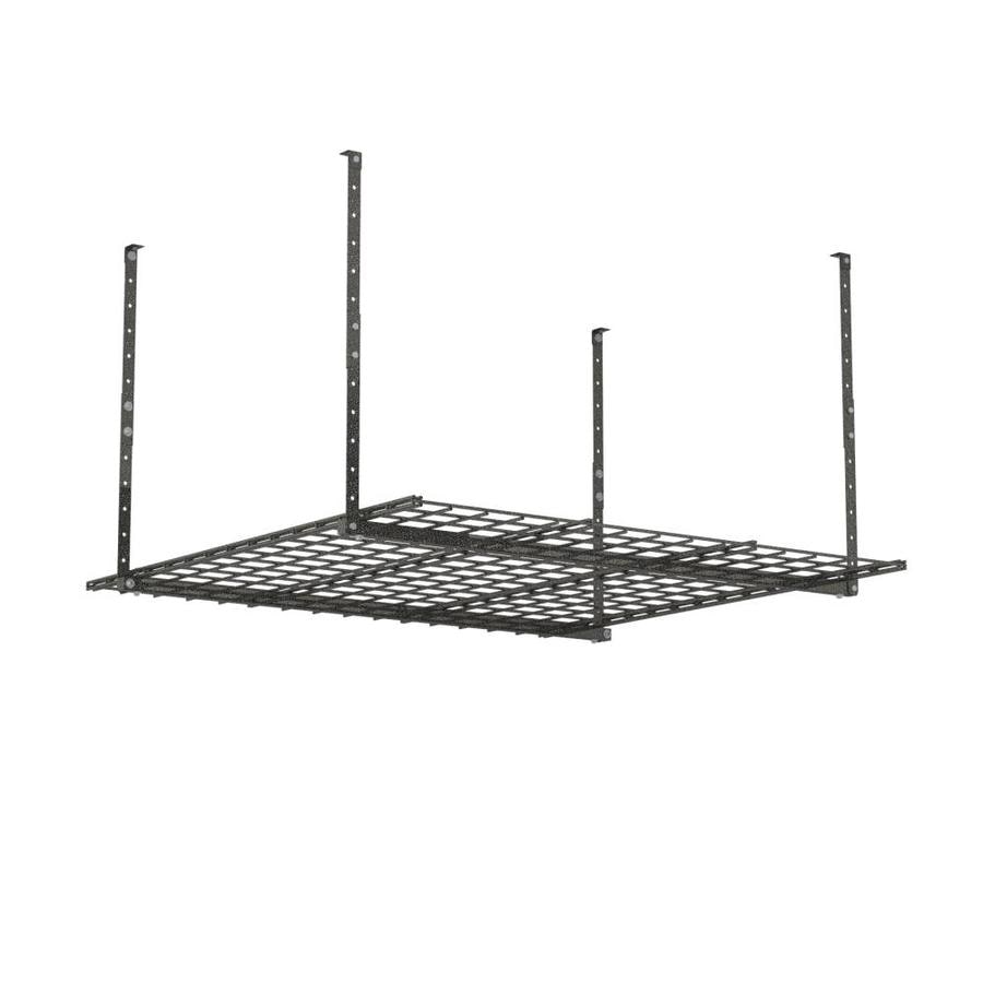 Hyloft 45 In W X 45 In D Black Steel Overhead Garage Storage At