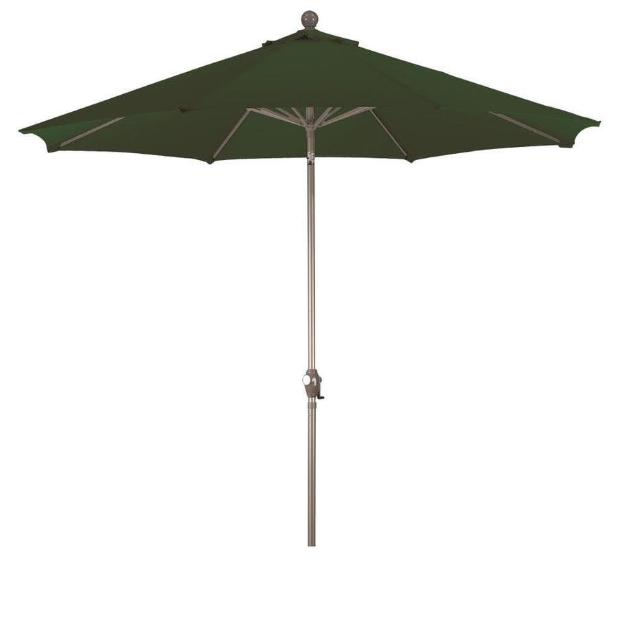 Phat Tommy 9 Ft Octagon Straw With Silver Aluminum Frame Push Button Tilt Market Patio Umbrella In The Patio Umbrellas Department At Lowes Com