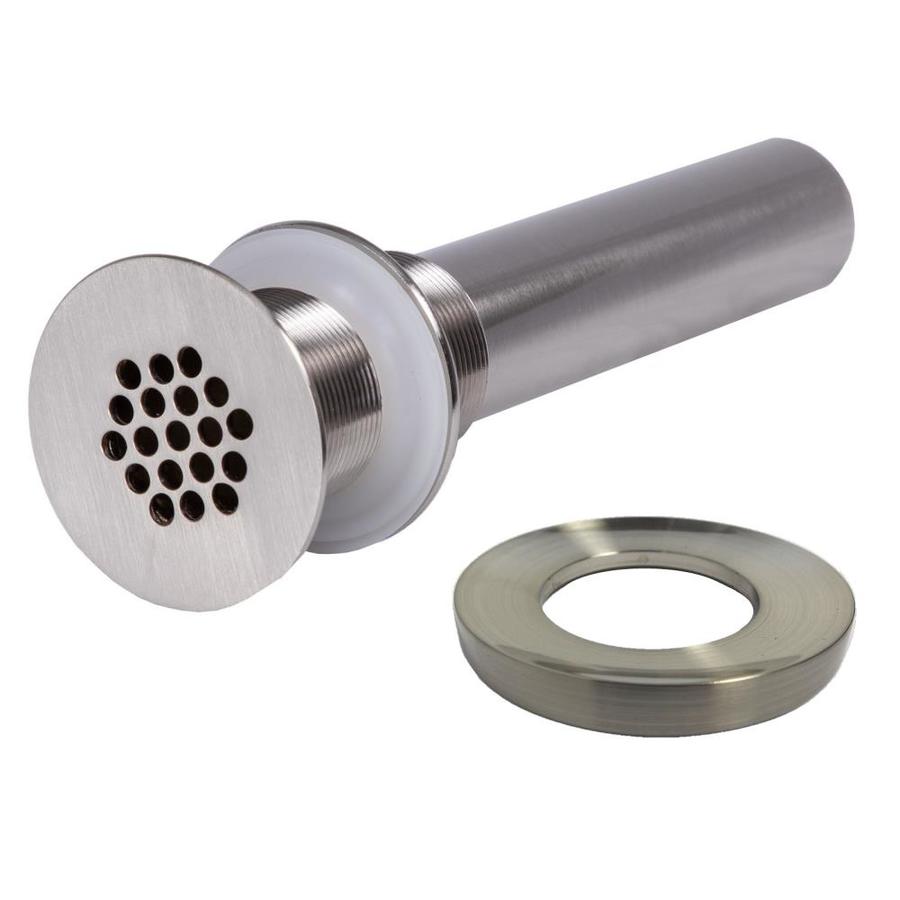 Eden Bath Brushed Nickel Bathroom Grid Strainer in the Sink Drains ...