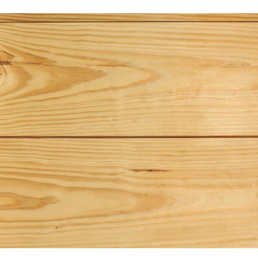 7-in x 12-ft Unfinished Pine Shiplap Wall Plank (Coverage Area: 7-sq ft ...