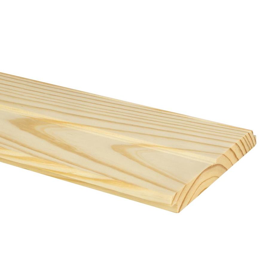 RELIABILT L5SLNECB11446612 5-in x 12-ft Unfinished Tongue and Groove Wall Plank (1-Pack, Covers 6.75-sq ft)