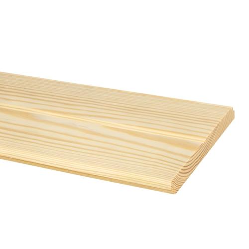 1in x 8in x 8ft Tongue and Groove Southern Yellow Pine Board in the