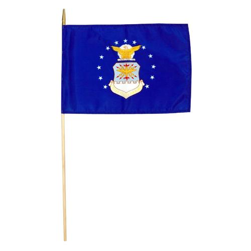 1.468-ft W X 0.968-ft H Military Air Force Flag In The Decorative 