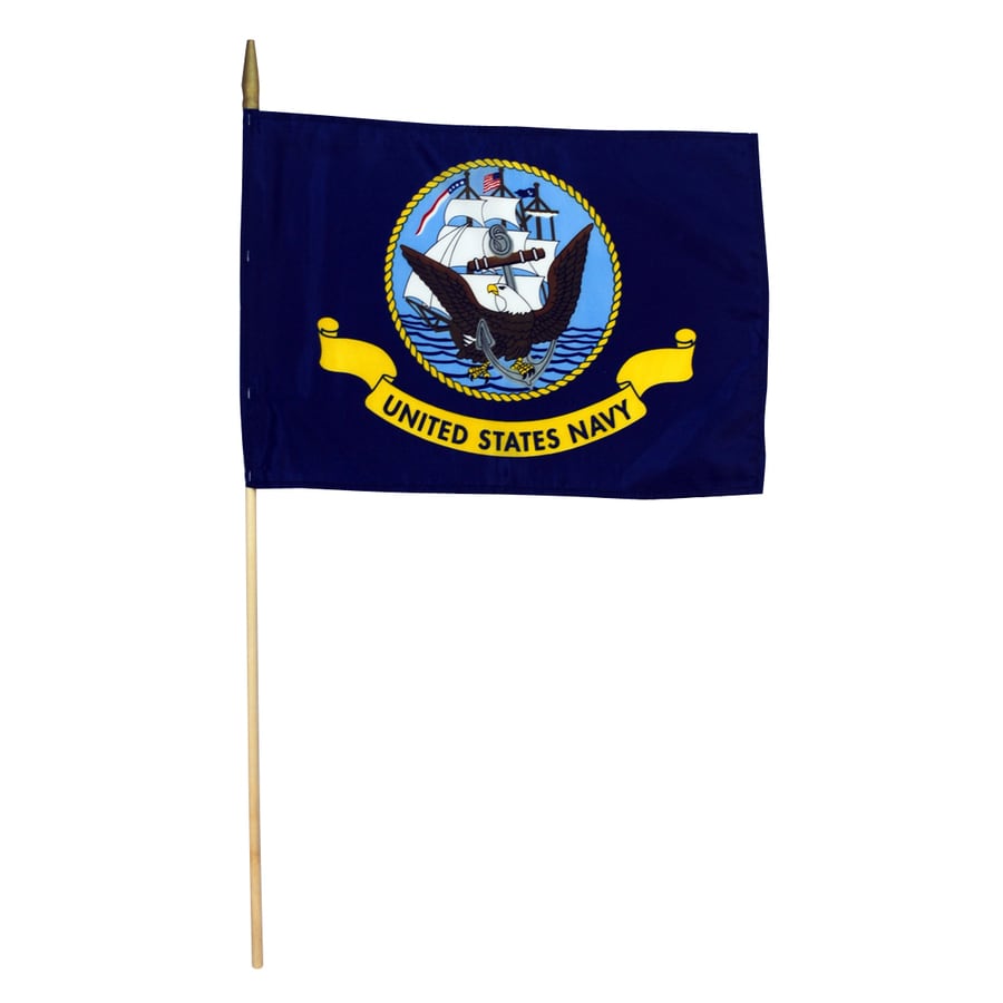 1.5-ft W x 1-ft H Military Navy Flag at Lowes.com