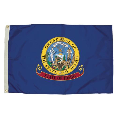 5-ft W x 3-ft H State Idaho State Flag in the Decorative Banners ...