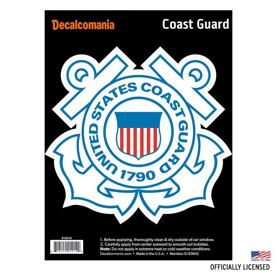 Uscg Car Decal Etsy