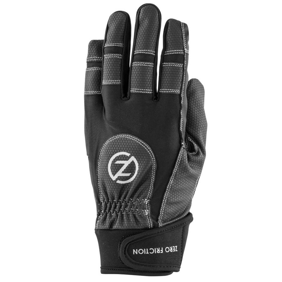 Zero Friction One Size Fits All Mens Leather Utility Gloves at