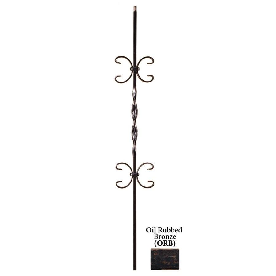 House of Solid 44in Oil Rubbed Bronze Wrought Iron Classic