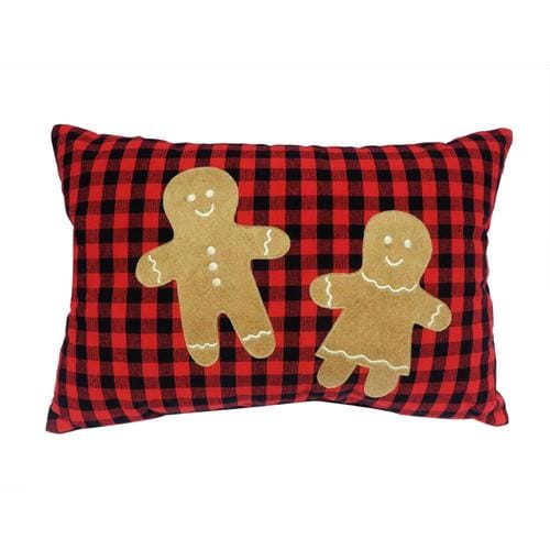 pottery barn gingerbread pillow