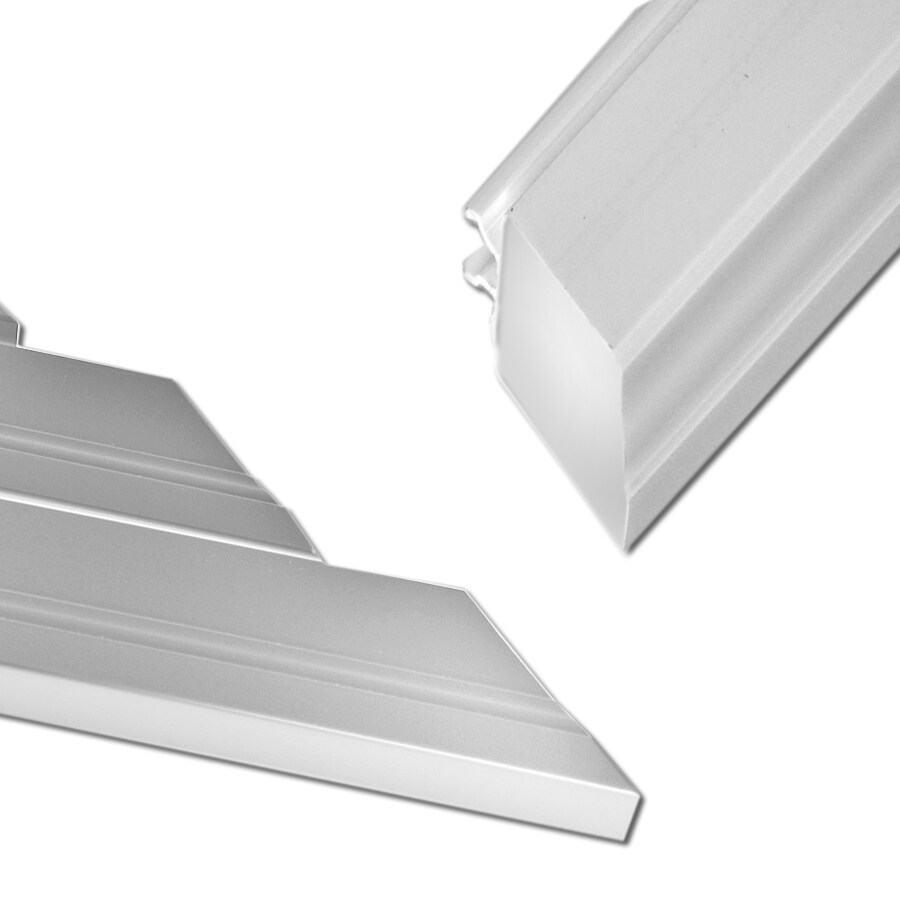 SecuraSeal 6Ft White Patio Door PreCut Brick Mold Kit at