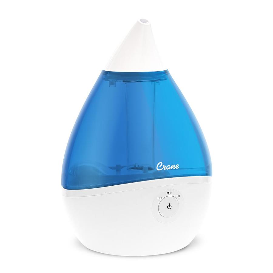 Crane Droplet 0.5-Gallon Tabletop Ultrasonic Humidifier in the ...