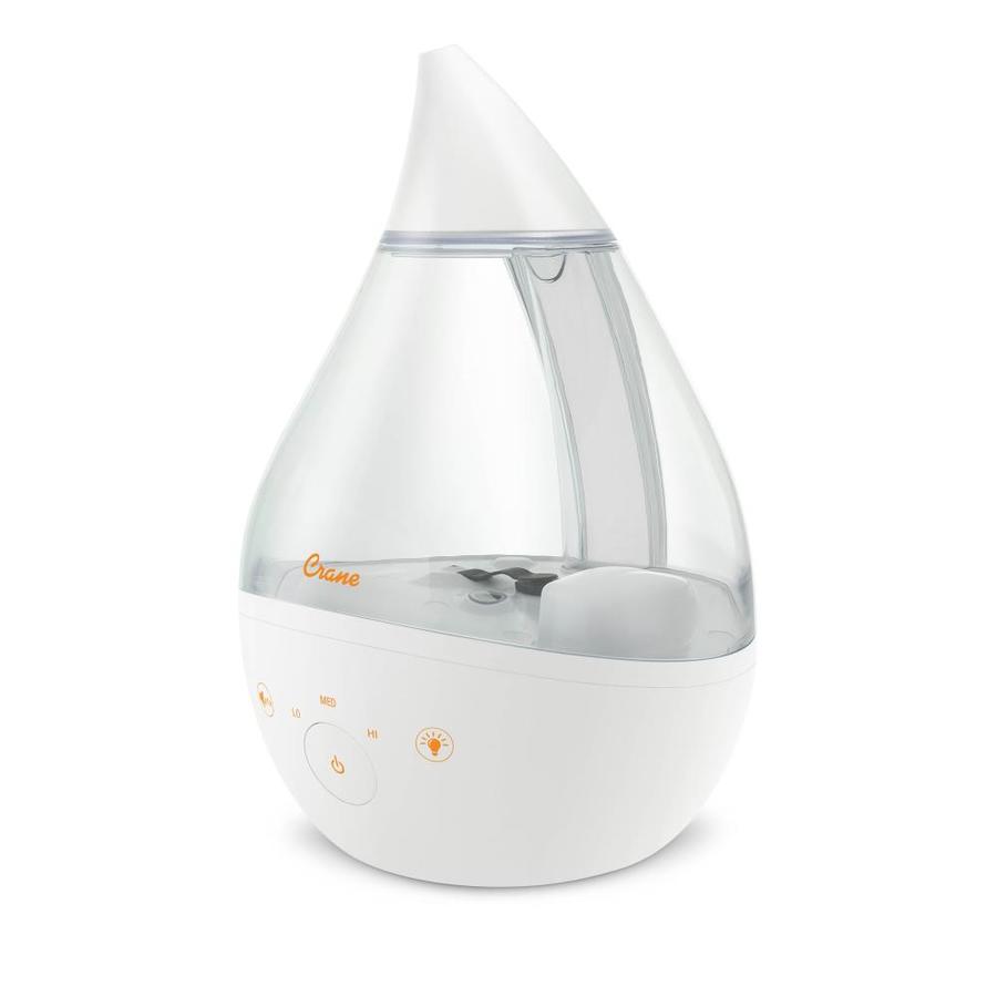 Crane Drop 2 1Gallon Tabletop Cool Mist Humidifier (For Rooms 4011000