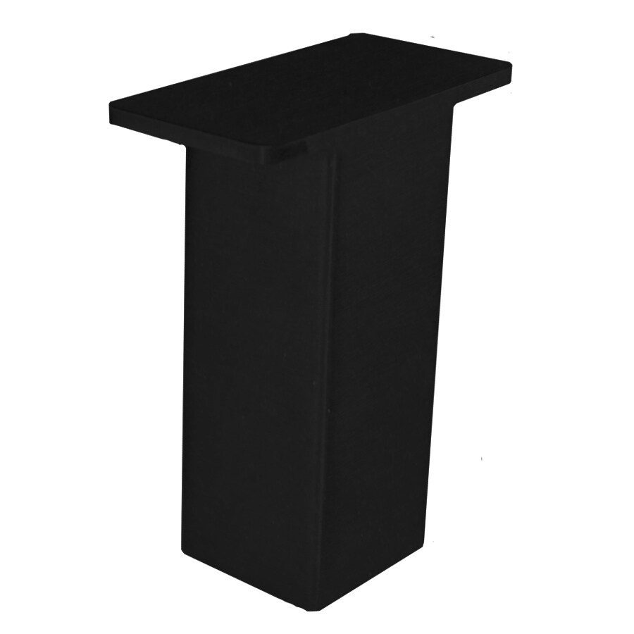 Federal Brace Plaza 5 In X 2 In X 4 In Black Countertop Support