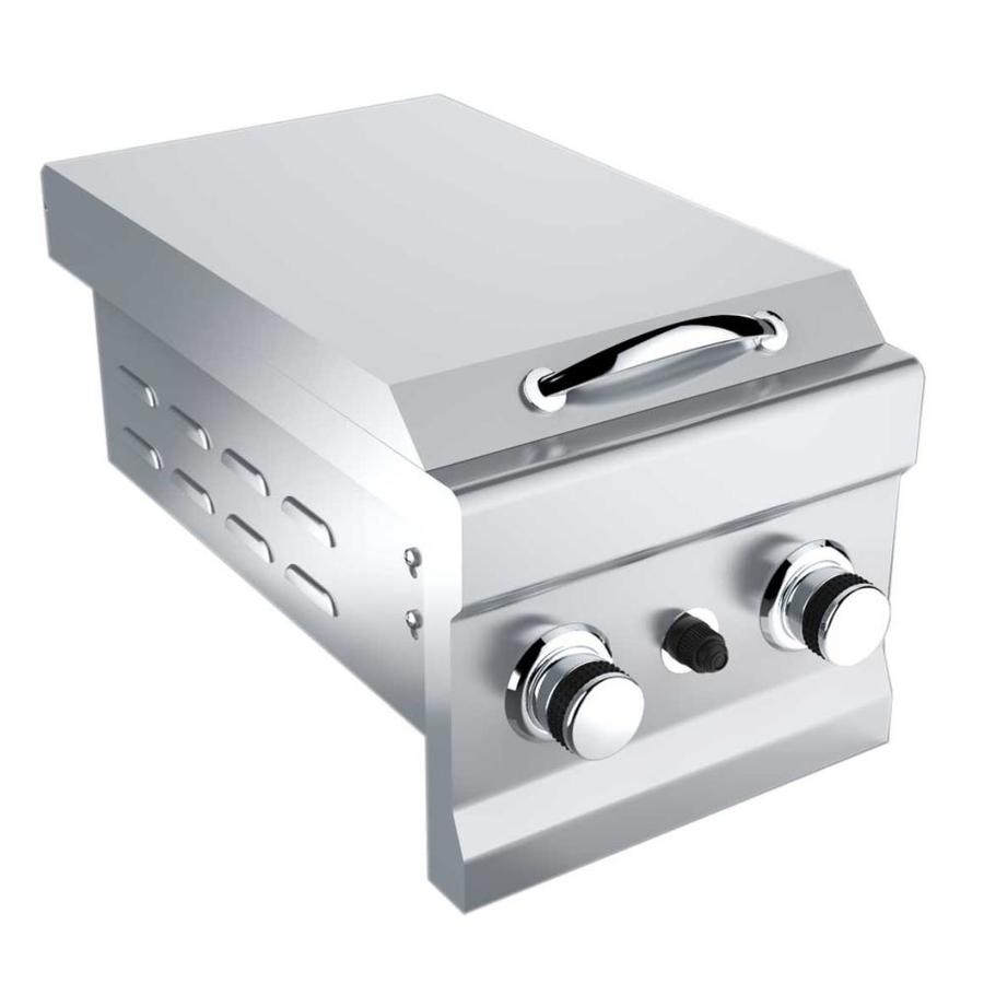 Sunstone Slidein Double Side 12.5in 2Burner Propane 25 Lb. Cylinder