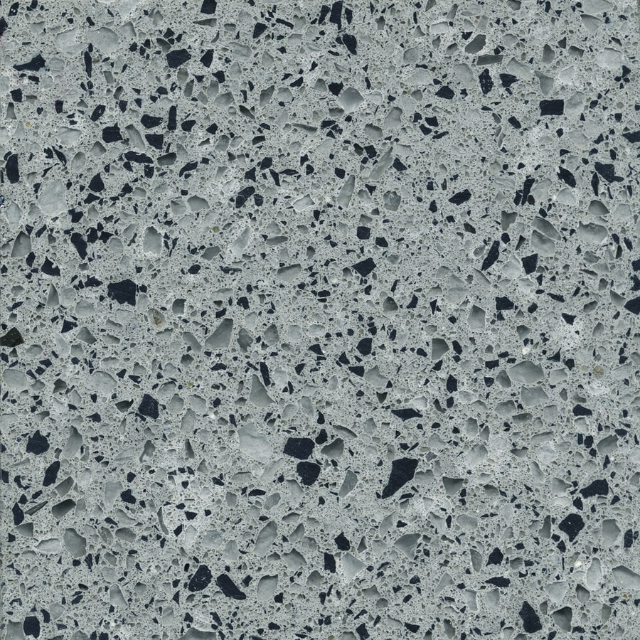 Shop Silestone Chrome Quartz Kitchen Countertop Sample at ...