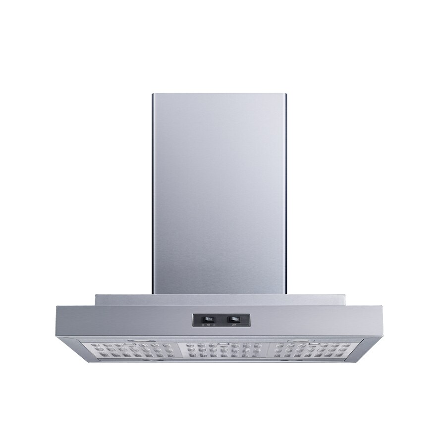 Winflo Winflo Island Range Hood 30 In Convertible Stainless Steel