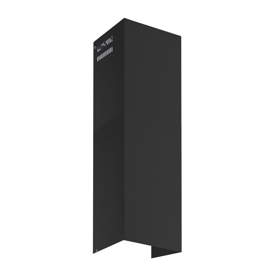 Winflo DuctFree WallMounted Range Hood Flue Extension (Black) in the
