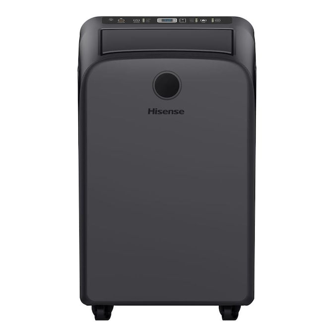 Hisense 600 Sq Ft 115 Volt Grey Portable Air Conditioner With Wi Fi Compatibility In The Portable Air Conditioners Department At Lowes Com