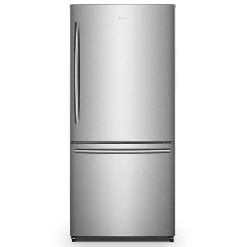 Hisense 17.1-cu ft Counter-depth Bottom-Freezer Refrigerator (Stainless Steel) ENERGY STAR at Lowes.com
