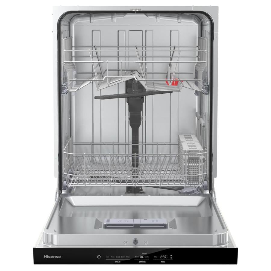 Hisense 47-Decibel Top Control 24-in Built-In Dishwasher (Stainless ...