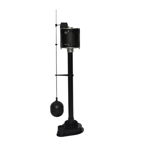 Utilitech 0.33HP Thermoplastic Pedestal Sump Pump in the Water Pumps