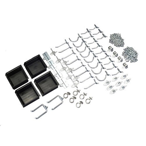 DuraHook 64-Piece Steel Pegboard Hook
